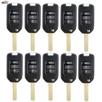 KEYECU 10 Pcs/lot New Uncut Blade 3 Button Folding Replacement Remote Car Key Shell for Honda Accord CRV Civic Pilot Insight
KEYECU 10 Pcs/lot New Uncut Blade 3 Button Folding Replacement Remote Car Key Shell for Honda Accord CRV Civic Pilot Insight