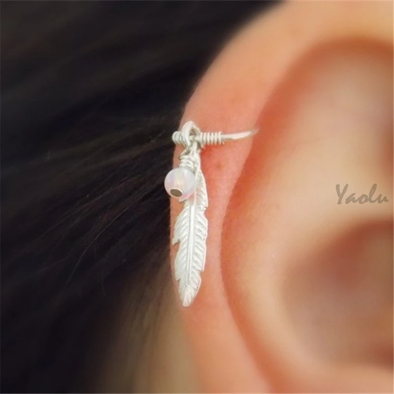 12pcs/lot Tribal feather cartilage earring piercing feather cartilage helix piercing silver feather jewelry
12pcs/lot Tribal feather cartilage earring piercing feather cartilage helix piercing silver feather jewelry
