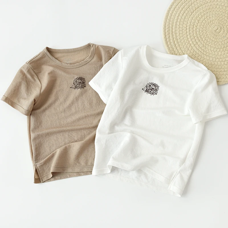 Summer Boys Shirts Short Sleeve T-shirt For Girls Teenager Clothing Children's T-Shirt Boys and Girls Tops LZ230
Summer Boys Shirts Short Sleeve T-shirt For Girls Teenager Clothing Children's T-Shirt Boys and Girls Tops LZ230