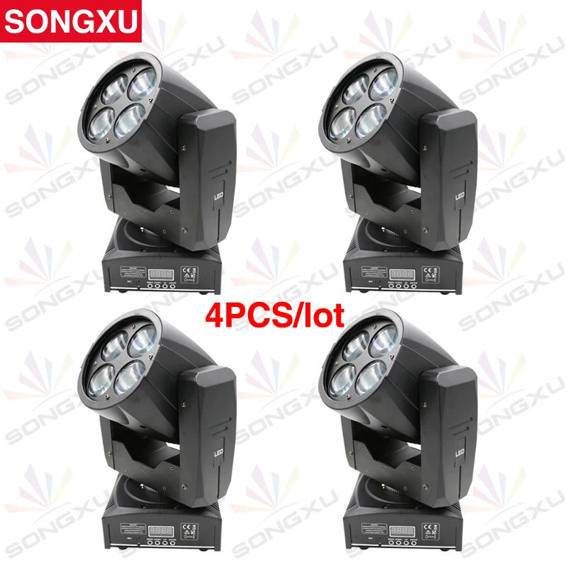 SONGXU 4pcs/lot 4x10W Mini LED Vivid Super Beam Moving Head Light LED Effect Beam Light for DJ Disco Party Lighting/SX-MH0410A
SONGXU 4pcs/lot 4x10W Mini LED Vivid Super Beam Moving Head Light LED Effect Beam Light for DJ Disco Party Lighting/SX-MH0410A