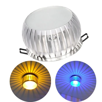 

LED Entrance light 3W led corridor aisle light AC85~265V Recessed Downlight LED Ceiling lamp Home Living Decoration bulbs