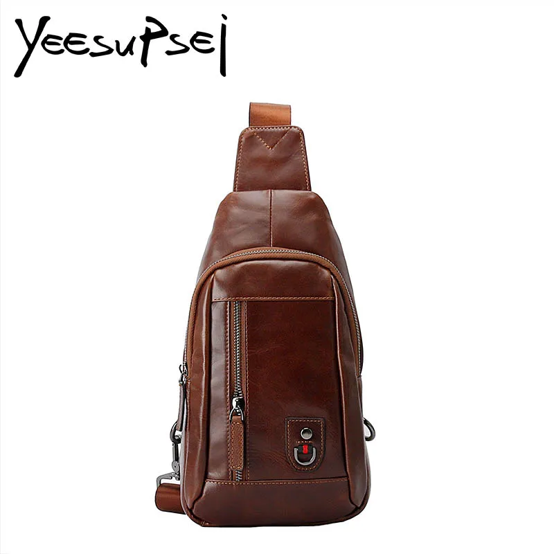 YeSupSei Male Genuine Leather Bag Men Shoulder Messenger Casual Bag Genuine Leather Mens Crossbody Bag Chest Pack Men Simple Bag
YeSupSei Male Genuine Leather Bag Men Shoulder Messenger Casual Bag Genuine Leather Mens Crossbody Bag Chest Pack Men Simple Bag