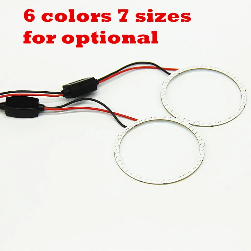 50 pairs 60mm 70mm 90mm car COB DRL daytime halo ring angel eye COB fog light 100mm 80mm
50 pairs 60mm 70mm 90mm car COB DRL daytime halo ring angel eye COB fog light 100mm 80mm