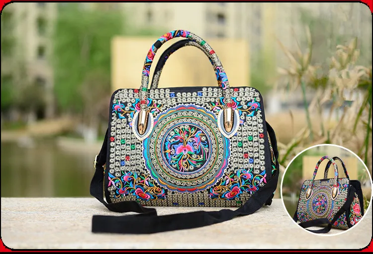 Sac à main tissu ethnique Sac à main tissu ethnique