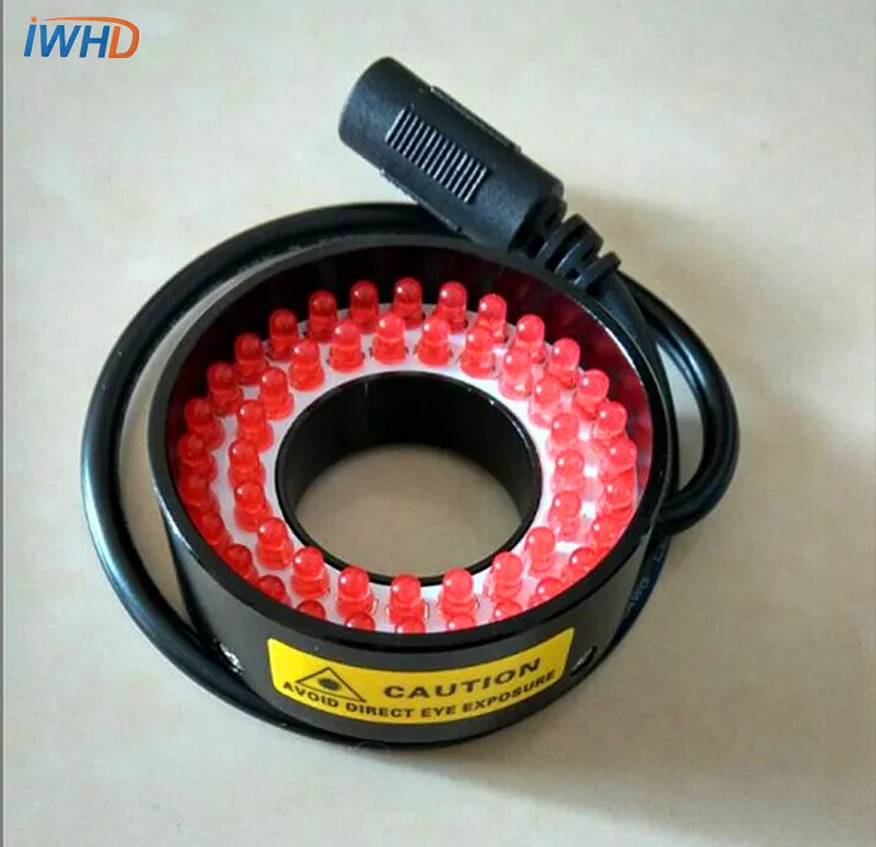 Microscope red light source, instrument ring light source, LED industrial light source, diameter 25mm brightness adjustable
Microscope red light source, instrument ring light source, LED industrial light source, diameter 25mm brightness adjustable