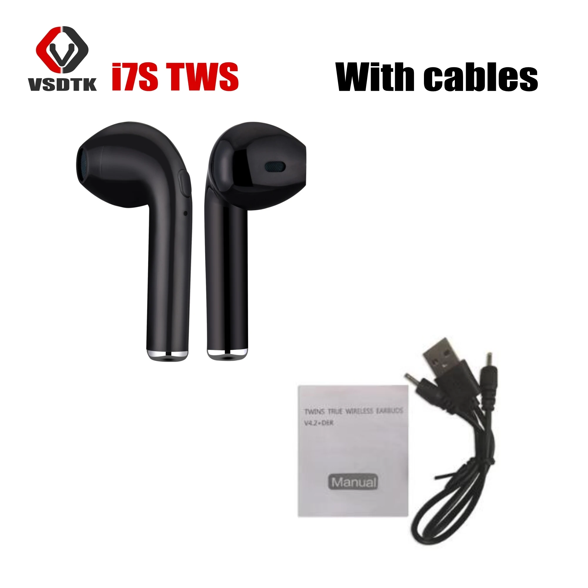 2019 High quality i7 i7s tws Bluetooth Earphone Earbuds Headset wireless Bluetooth earphone With Mic for iphone 7 8 XR XS xiaomi
2019 High quality i7 i7s tws Bluetooth Earphone Earbuds Headset wireless Bluetooth earphone With Mic for iphone 7 8 XR XS xiaomi