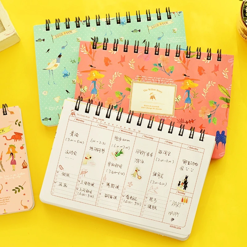 11.11 Clearance Sale Korea Creative Coil Notebook Week Planner Diary Agenda Filofax Program Schedule School Office Supplies Gift
11.11 Clearance Sale Korea Creative Coil Notebook Week Planner Diary Agenda Filofax Program Schedule School Office Supplies Gift