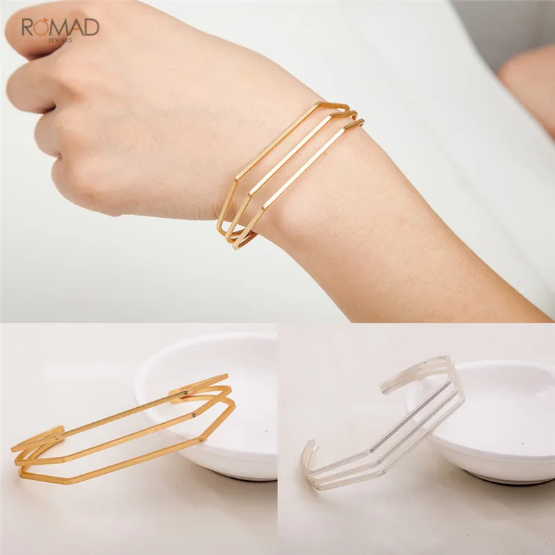Romad 2019 Fashion Adjustable Metal Opening Bracelet For Women Jewelry Gift Wind Gold Simple Bracelet&Bangles Female armband W3
Romad 2019 Fashion Adjustable Metal Opening Bracelet For Women Jewelry Gift Wind Gold Simple Bracelet&Bangles Female armband W3