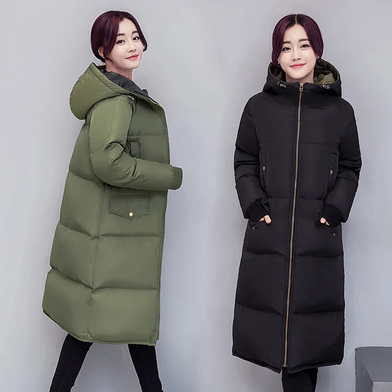 New 2016 Winter Thickening Young Girl Plus Size With A Hood Wadded Jacket Female Ultra Long Over-the-knee Women Coat
New 2016 Winter Thickening Young Girl Plus Size With A Hood Wadded Jacket Female Ultra Long Over-the-knee Women Coat