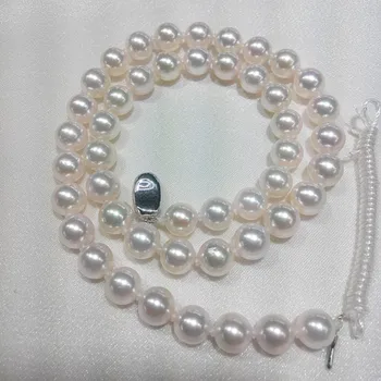Fine jewelry jewelry natural seawater pearl necklace 8.5-9 light blemish send mom gift 925 Silver clasp
Fine jewelry jewelry natural seawater pearl necklace 8.5-9 light blemish send mom gift 925 Silver clasp