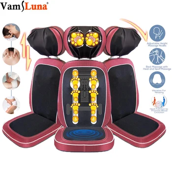Massage Seat Cushion, Shiatsu Neck Shoulder & Back Massager Chair Pad with Eelectric Heating Kneading Infrared Physical Therapy
Massage Seat Cushion, Shiatsu Neck Shoulder & Back Massager Chair Pad with Eelectric Heating Kneading Infrared Physical Therapy