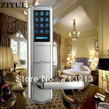 Electronic Smart home Intelligent LED touch screen Keypad PIN code door lock ET916pw Password / Mechanical Key/ Card Unlock
Electronic Smart home Intelligent LED touch screen Keypad PIN code door lock ET916pw Password / Mechanical Key/ Card Unlock