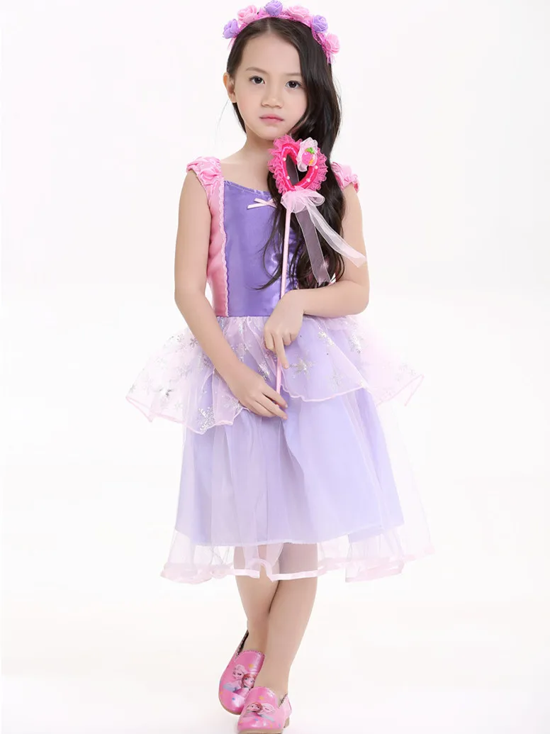 Baby Girls Princess Cindererall Dress Kids Cosplay Costume Cute Children Purple Fancy Dress Party Dress
Baby Girls Princess Cindererall Dress Kids Cosplay Costume Cute Children Purple Fancy Dress Party Dress