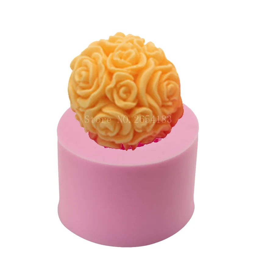 Flower Rose Ball Lace Silicone Fondant Soap 3D Cake Mold Cupcake Jelly Candy Chocolate Decoration Baking Tool Moulds FQ3077
Flower Rose Ball Lace Silicone Fondant Soap 3D Cake Mold Cupcake Jelly Candy Chocolate Decoration Baking Tool Moulds FQ3077