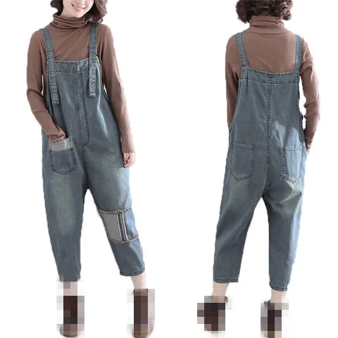 B3901 Autumn winter 2019 new Korean version women fashion loose students wide legs girl denim Jumpsuits cheap wholesale
B3901 Autumn winter 2019 new Korean version women fashion loose students wide legs girl denim Jumpsuits cheap wholesale