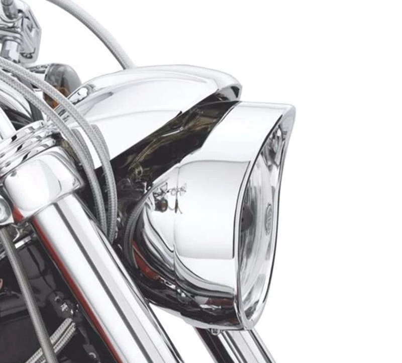 5.75 5 34 in. Visor Style Headlamp Trim Ring 69735-05 for Harley Sportster 883 XL883 1200 (6)