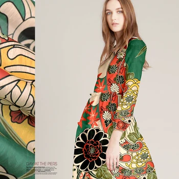- silk linen / rainforest silk and hemp silk fabric silk printing digital models of spring and summer clothing fabric
- silk linen / rainforest silk and hemp silk fabric silk printing digital models of spring and summer clothing fabric