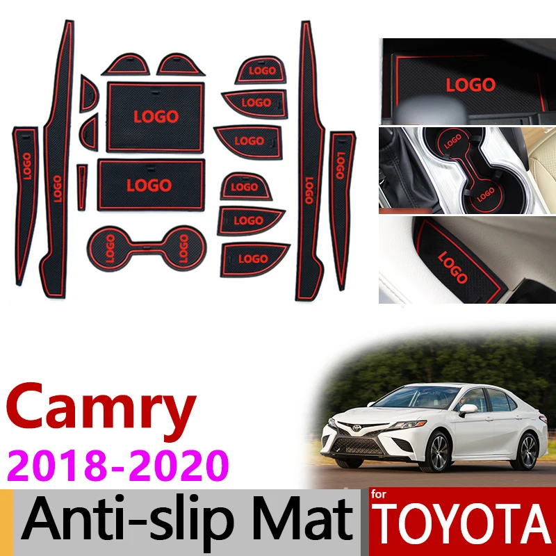 Anti-Slip Rubber Mats Gate Slot Cup Mat for Toyota Camry 2018 2019 2020 XV70 70 Daihatsu Altis 18pcs Accessories Car Stickers
Anti-Slip Rubber Mats Gate Slot Cup Mat for Toyota Camry 2018 2019 2020 XV70 70 Daihatsu Altis 18pcs Accessories Car Stickers