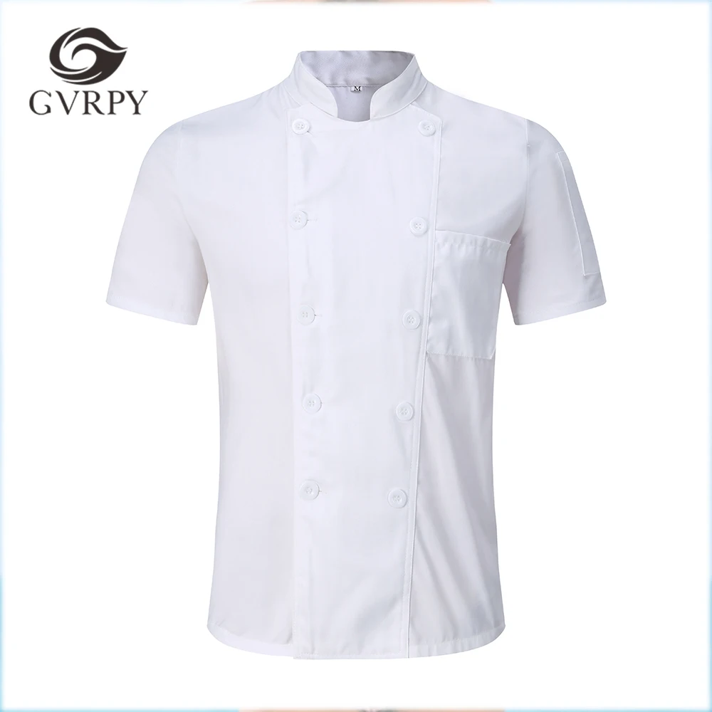 New White Wholesale Unisex Kitchen Chef Uniform Short Sleeve Breathable Double Breasted Chef Jackets & Apron Bakery Food Service
New White Wholesale Unisex Kitchen Chef Uniform Short Sleeve Breathable Double Breasted Chef Jackets & Apron Bakery Food Service