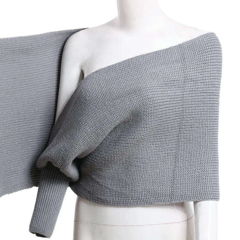 Women Crop Tops Batwing Sleeve Knitted Cardigan Female Fashion New Arrival Long Sleeve Off the Shoulder Knitted Sweater
Women Crop Tops Batwing Sleeve Knitted Cardigan Female Fashion New Arrival Long Sleeve Off the Shoulder Knitted Sweater