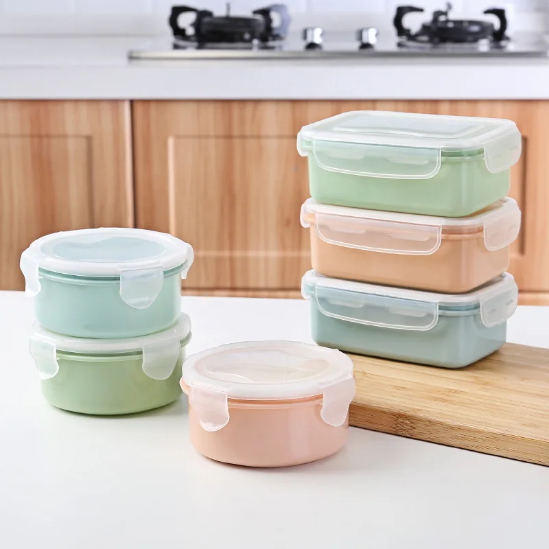 Dinnerware Food Storage Container Lunchbo Plastic Lunch Bowl Good Sealing Performance Lunch Reusable Kitchen Tools
Dinnerware Food Storage Container Lunchbo Plastic Lunch Bowl Good Sealing Performance Lunch Reusable Kitchen Tools