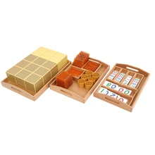Math Toys for 2-7 Years Montessori Golden Beads Materials Early Educational Equipment Decimal System Learning Resources Girl Boy
Math Toys for 2-7 Years Montessori Golden Beads Materials Early Educational Equipment Decimal System Learning Resources Girl Boy