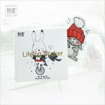 Sprouting Rabbit Box Sticker Album Decoration Sticker Crafts And Scrapbooking Stickers Children Cute Stationery 45 Pieces / Box 
Sprouting Rabbit Box Sticker Album Decoration Sticker Crafts And Scrapbooking Stickers Children Cute Stationery 45 Pieces / Box