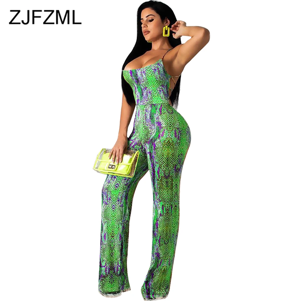 Snake Print Sexy Plus Size Jumpsuit Women Spaghetti Strap Sleeveless Bandage Romper Vintage Strapless Backless Wide Leg Bodysuit
Snake Print Sexy Plus Size Jumpsuit Women Spaghetti Strap Sleeveless Bandage Romper Vintage Strapless Backless Wide Leg Bodysuit