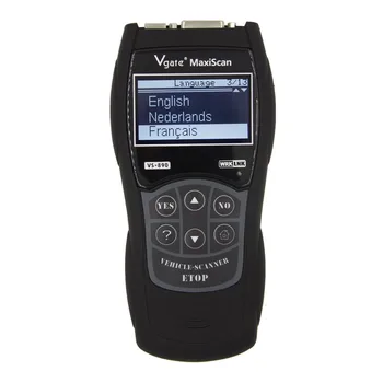 Newly Vgate VS890 OBD2 Scanner VS-890 OBDII Code Reader Support OBD OBDII CAN Protocols 13 Languages Better ELM327 AD310
Newly Vgate VS890 OBD2 Scanner VS-890 OBDII Code Reader Support OBD OBDII CAN Protocols 13 Languages Better ELM327 AD310