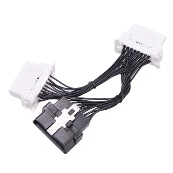 30 CM OBD2 OBDII J1962 Y cable connector 16 pin Splitter Extension Auto Car Extension Cable Adapter 
30 CM OBD2 OBDII J1962 Y cable connector 16 pin Splitter Extension Auto Car Extension Cable Adapter