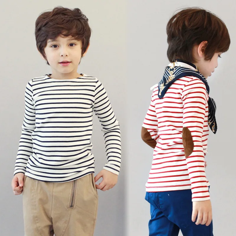 Boys Girls Long Sleeve Striped T Shirt Children Spring Autumn Bottoming Shirt Kids Solid Cotton Tops Tees Casual Outfit Clothes
Boys Girls Long Sleeve Striped T Shirt Children Spring Autumn Bottoming Shirt Kids Solid Cotton Tops Tees Casual Outfit Clothes