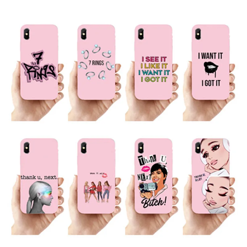 Ariana grande AG 7 rings Rainbow Adoçante Silicone Macio Phone Cases Capa para IPhone 6 6 s 7 8 Plus 5S SE X Capinha Fundas Capa
Ariana grande AG 7 rings Rainbow Adoçante Silicone Macio Phone Cases Capa para IPhone 6 6 s 7 8 Plus 5S SE X Capinha Fundas Capa