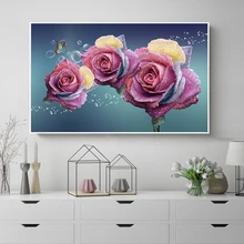 Modern Art Painting Flowers Butterfly Water Drop Wall Art Picture Canvas Painting Living Room Decoration Home Decor Print Poster
Modern Art Painting Flowers Butterfly Water Drop Wall Art Picture Canvas Painting Living Room Decoration Home Decor Print Poster