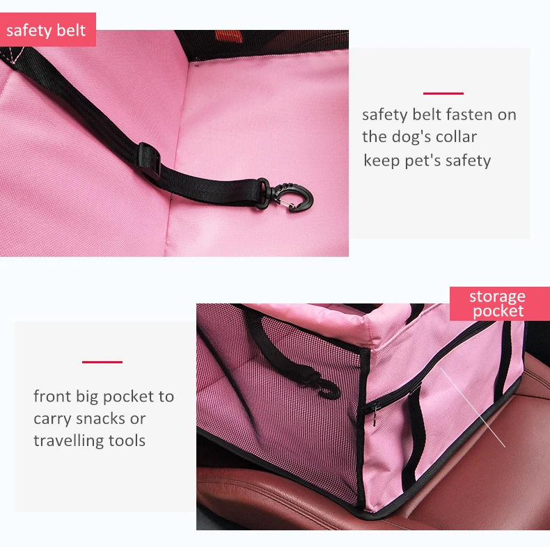 Dog Car Seat Carrier (5)