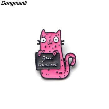 P2455 Dongmanli 20pcs/lot wholesale gun control Cat Enamel Pin Buckle Shirt Pins and Brooches for Women Cartoon Lapel Pin
P2455 Dongmanli 20pcs/lot wholesale gun control Cat Enamel Pin Buckle Shirt Pins and Brooches for Women Cartoon Lapel Pin