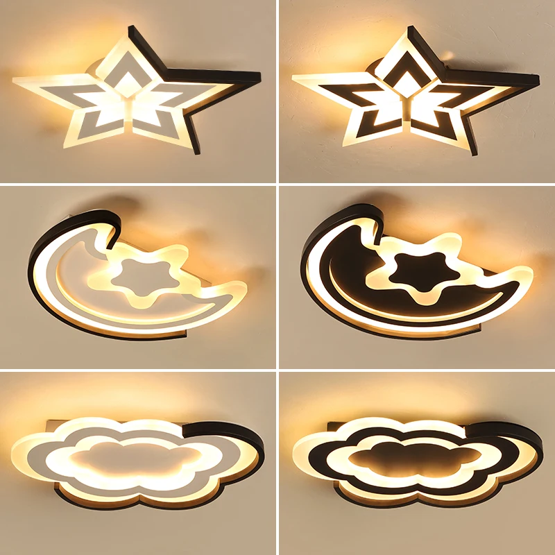 Modern Led ceiling Chandelier lights For Children's room Living Room Bedroom Home Dec lampara de techo led moderna Fixture
Modern Led ceiling Chandelier lights For Children's room Living Room Bedroom Home Dec lampara de techo led moderna Fixture