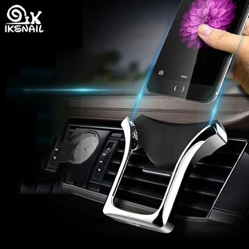 IKSNAIL U-type Gravity Car GPS Stand Phone Holder Automatic Load-bearing Induction Navigation Bracket Air Vent Mount Car Holder
IKSNAIL U-type Gravity Car GPS Stand Phone Holder Automatic Load-bearing Induction Navigation Bracket Air Vent Mount Car Holder