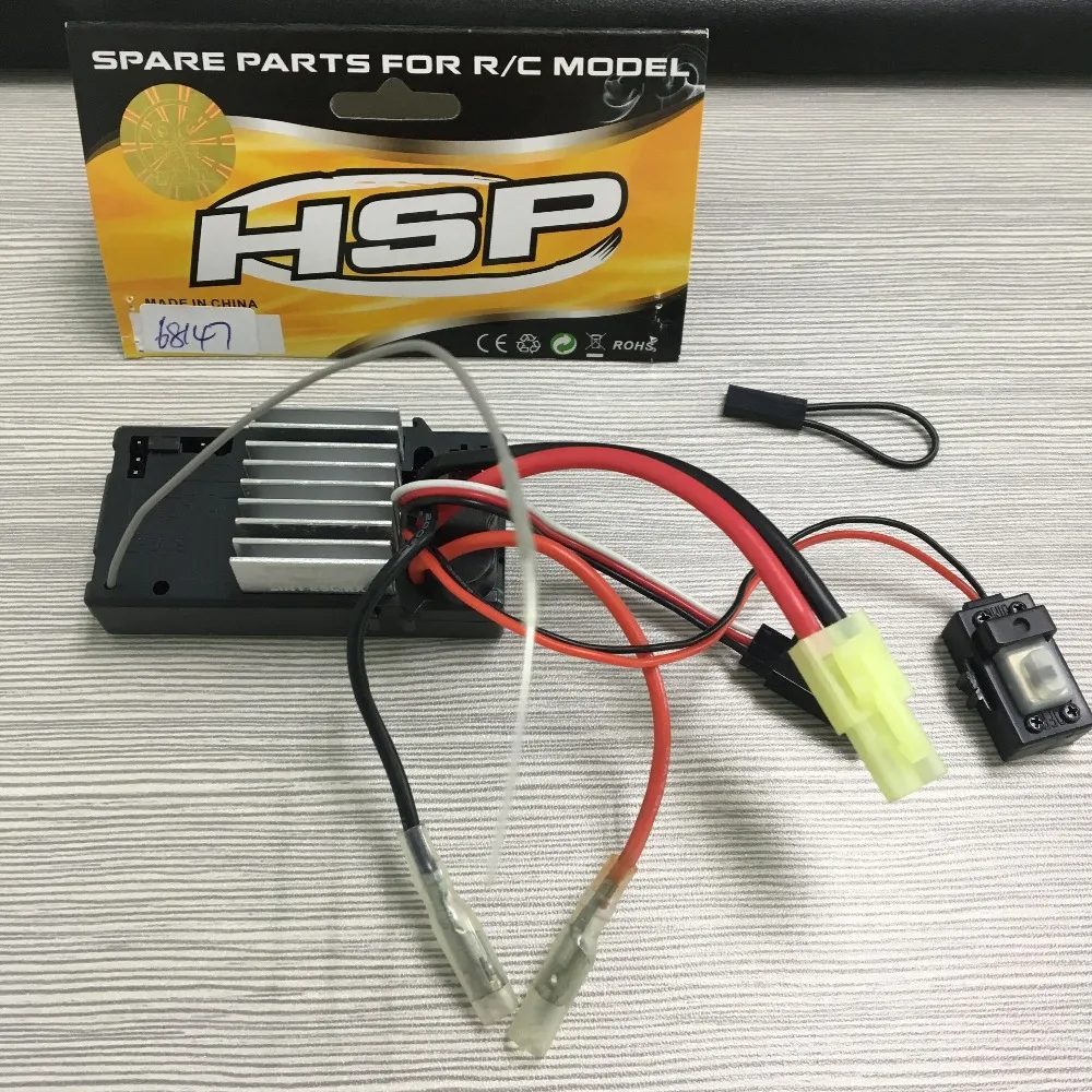 HSP RACING 136100 1/10 ELECTRIC ROCK CRAWLER CRUISER RC-4 CLIMBING PARTS 2 IN ONE WATERPROOF RECEIVER AND ESC 68147
HSP RACING 136100 1/10 ELECTRIC ROCK CRAWLER CRUISER RC-4 CLIMBING PARTS 2 IN ONE WATERPROOF RECEIVER AND ESC 68147