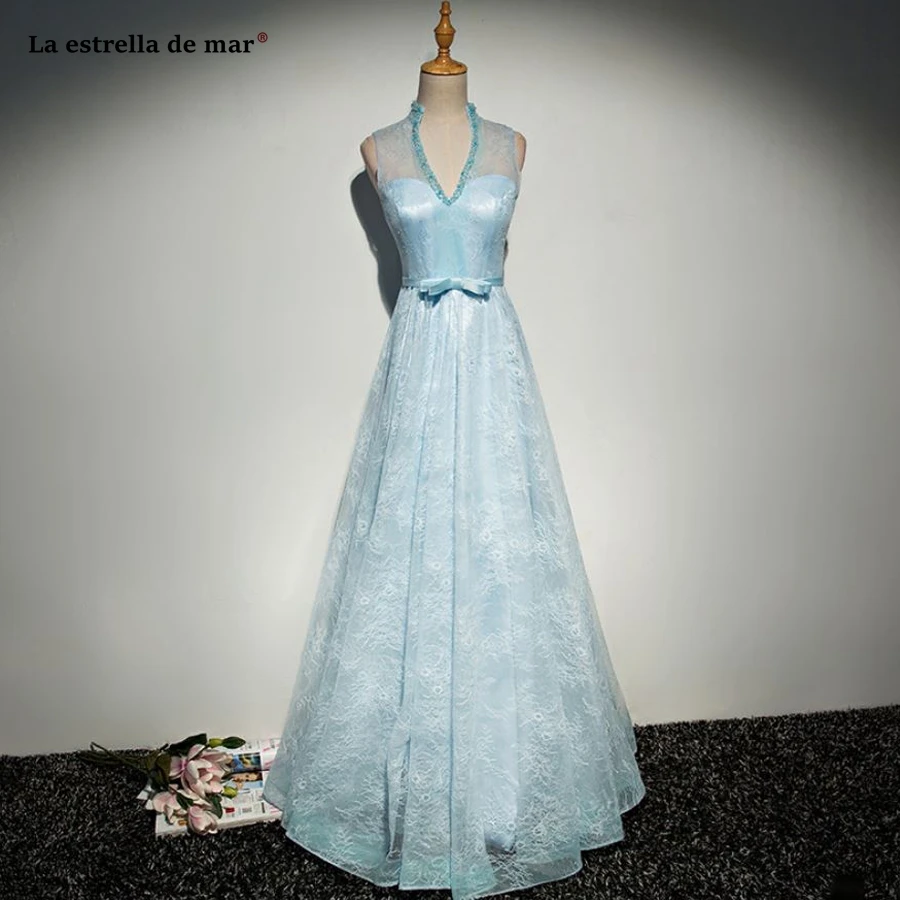 La estrella de mar wedding guest dress hot lace beaded sexy V neck back A Line light blue navy blue bridesmaid dresses long plus
La estrella de mar wedding guest dress hot lace beaded sexy V neck back A Line light blue navy blue bridesmaid dresses long plus