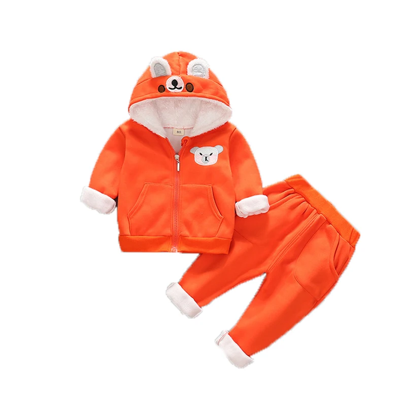 Baby Boys Girl Thick Warm Clothing Sets Winter Fleece Tops Coat +pants 2pcs Children's Outfits Kids Sports Tracksuit Clothes
Baby Boys Girl Thick Warm Clothing Sets Winter Fleece Tops Coat +pants 2pcs Children's Outfits Kids Sports Tracksuit Clothes