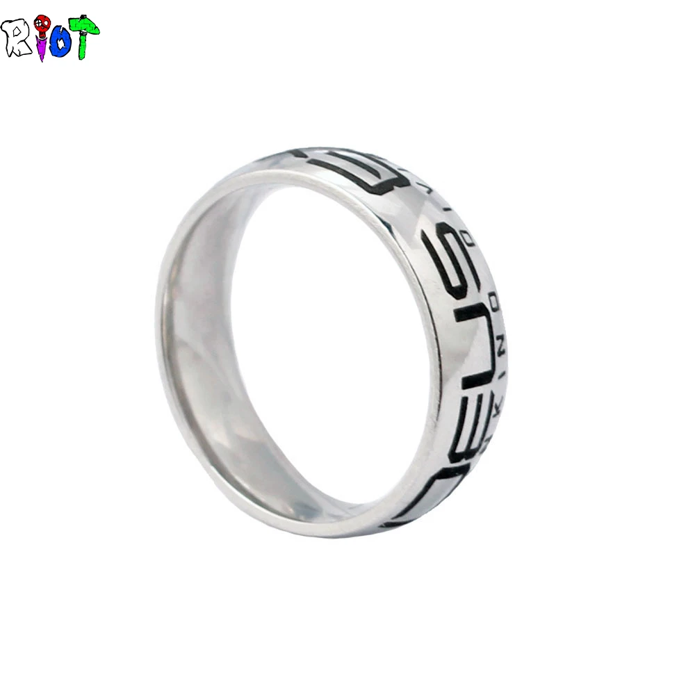 PS4 Game Deus Ex Logo Stainless Steel Ring Military Cyberpunk Cosplay Mankind Divided Game Rings men jewelry fashion gift bague
PS4 Game Deus Ex Logo Stainless Steel Ring Military Cyberpunk Cosplay Mankind Divided Game Rings men jewelry fashion gift bague