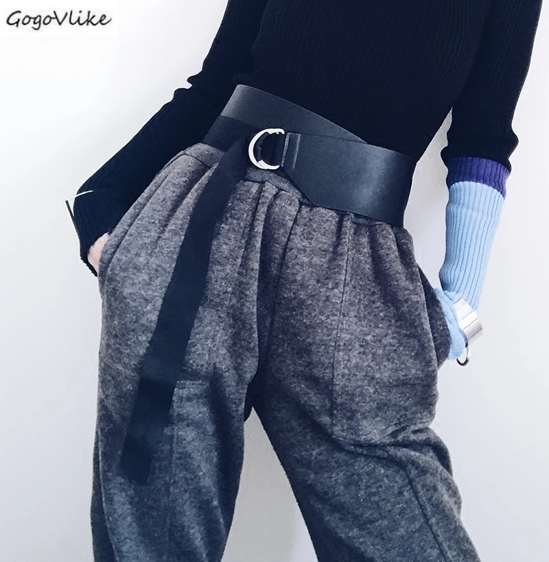 Faux Leather Cummerbund Women 2019 Slim Black Wide Waist Belt Women Shirt Dress accessories Punk Bandage Belt SA075S50
Faux Leather Cummerbund Women 2019 Slim Black Wide Waist Belt Women Shirt Dress accessories Punk Bandage Belt SA075S50
