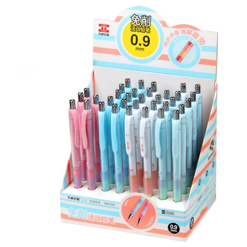 4 Pcs/set Kawaii 0.9mm Rainbow Color Plastic Press Mechanical Pencils Automatic Pencil Drawing Painting Tools Stationery Gifts
4 Pcs/set Kawaii 0.9mm Rainbow Color Plastic Press Mechanical Pencils Automatic Pencil Drawing Painting Tools Stationery Gifts