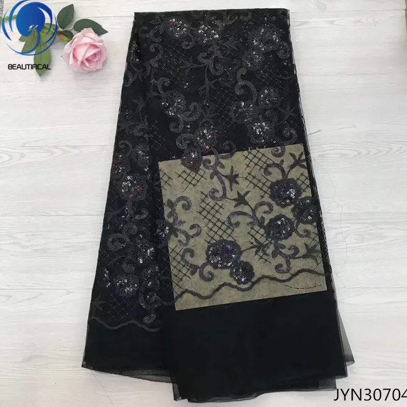 Beautifical new design sequin lace fabric 2018 high quality french mesh lace fabrics with sequins for women 5yards/lot JYN307
Beautifical new design sequin lace fabric 2018 high quality french mesh lace fabrics with sequins for women 5yards/lot JYN307