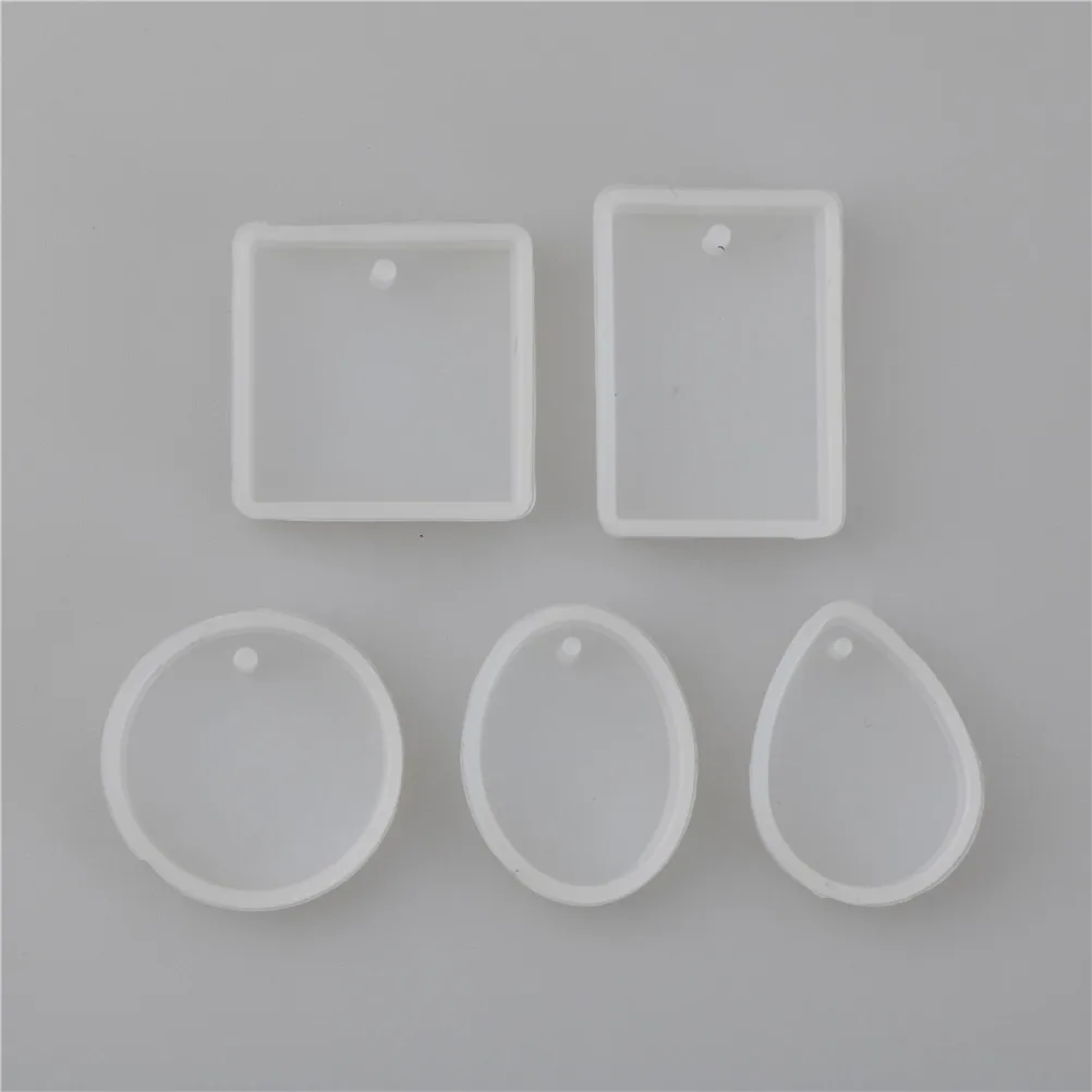 5pieces/set Pendant Silicone Mold Resin Silicone Mould Handmade Tool Epoxy Resin Molds
5pieces/set Pendant Silicone Mold Resin Silicone Mould Handmade Tool Epoxy Resin Molds