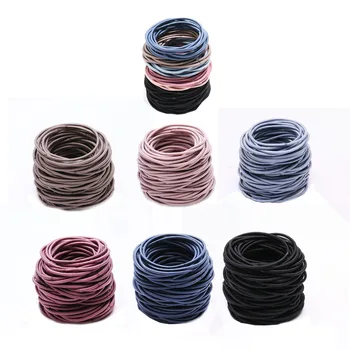 New 100PCS/Set Nylon Brief Women Hair Rope Tie Elastic Thin Hair Band Girl Ponytail 6Colors Hair Accessories
New 100PCS/Set Nylon Brief Women Hair Rope Tie Elastic Thin Hair Band Girl Ponytail 6Colors Hair Accessories