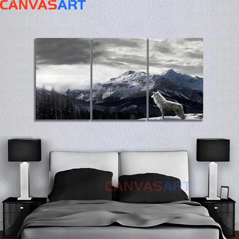 Canvas Art 3 Piece Pictures Wolf on The Snow Mountain Wall Pictures for Living Room Canvas Painting Cuadros Decoracion Salon
Canvas Art 3 Piece Pictures Wolf on The Snow Mountain Wall Pictures for Living Room Canvas Painting Cuadros Decoracion Salon