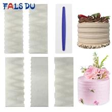 Cake-Decorating-Tools Comb Pastry Stainless-Steel 1pcs