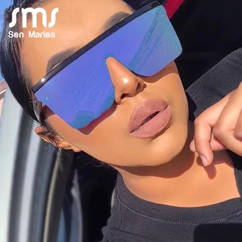 Sen Maries Oversized Womens Sunglasses Fashion Sun Glasses Big Frame Windproof Shades Men Flat Top Driving Goggles UV400
Sen Maries Oversized Womens Sunglasses Fashion Sun Glasses Big Frame Windproof Shades Men Flat Top Driving Goggles UV400