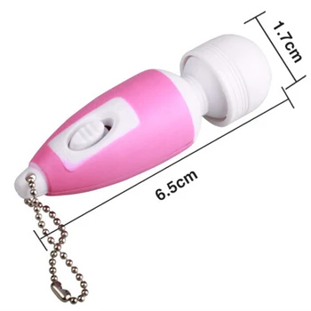 Mini Electronic Stick Key-Chain Ring Button Massage Tiny Full Body Stress Relief Massager Random Color
Mini Electronic Stick Key-Chain Ring Button Massage Tiny Full Body Stress Relief Massager Random Color